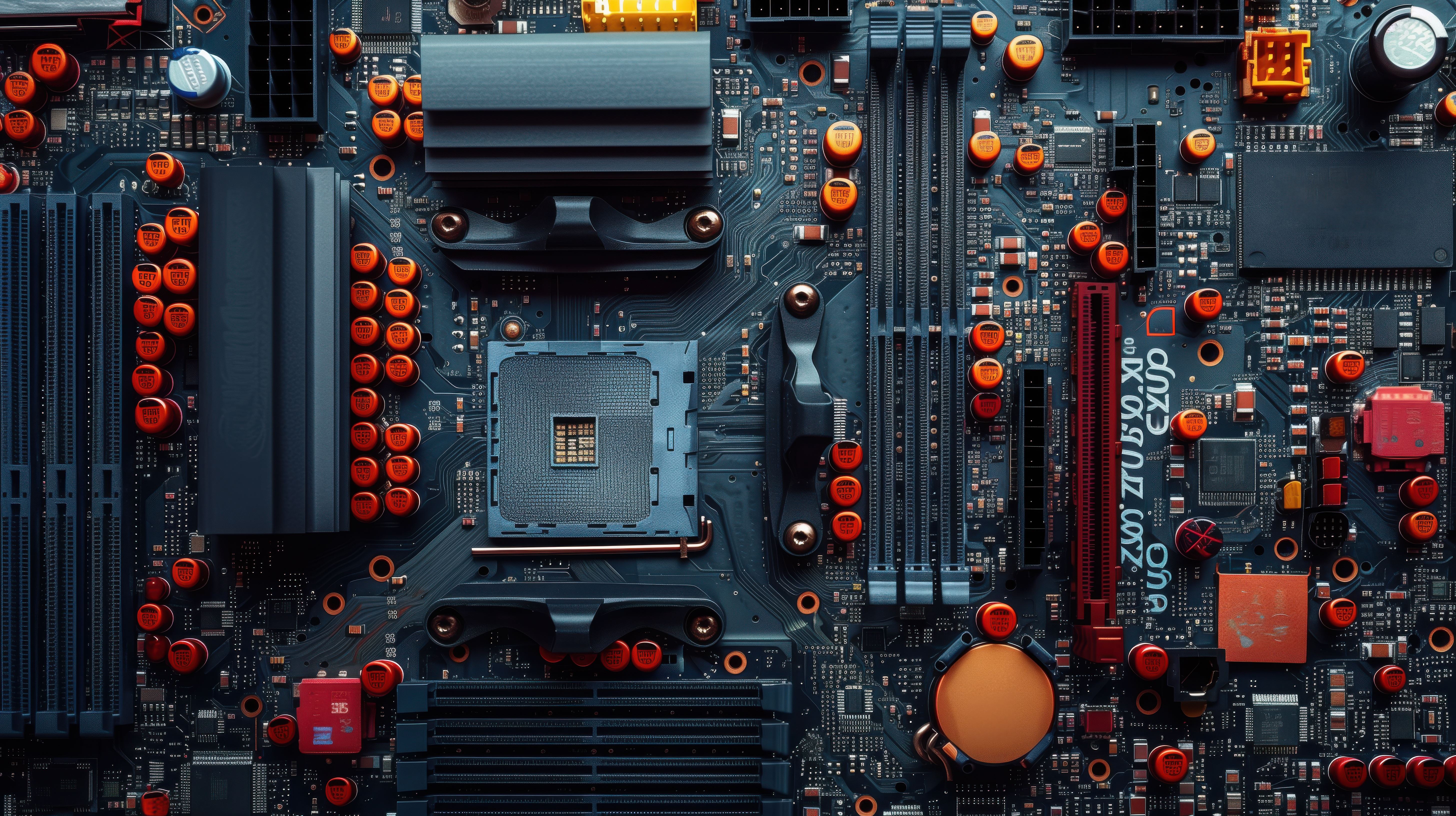 Gaming setup atmosphere